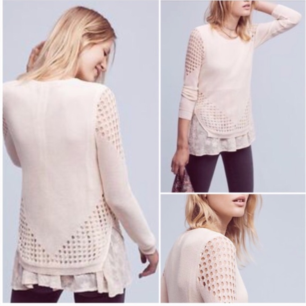 Anthropologie Sunday In Brooklyn Knitted Sweater